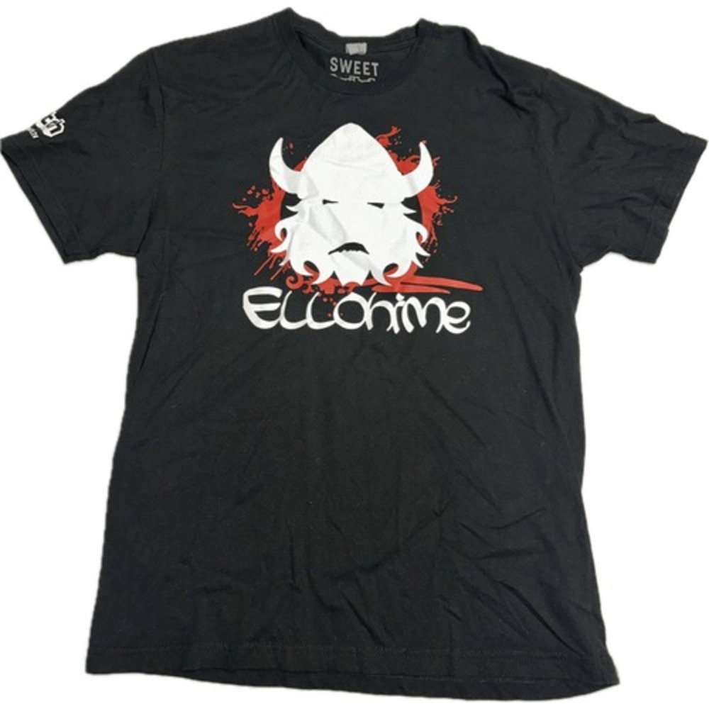 The ORIGINAL Ellohime Tee T-Shirt Stream T-Shirt‎ Black Men's Size M Twitch